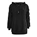 Mujer Sudadera Caliente y Esponjoso Tops Chaqueta Suéter Abrigo Jersey Mujer Otoño-Invierno...