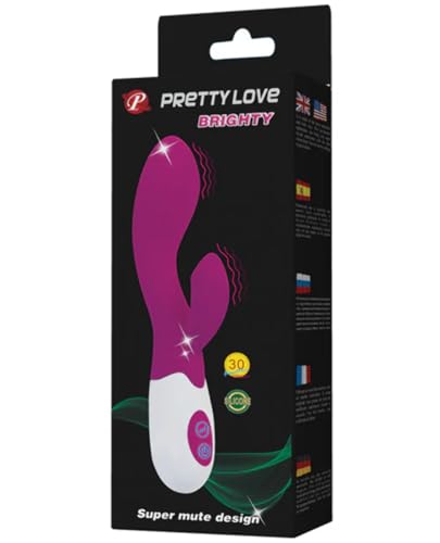 Vibratore Rabbit Pretty Love Brighty 20Cm Viola
