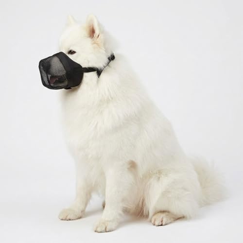 Nature Pet Giftköderschutz Hund/Leckschutz bei Wunden und OP/anstatt Plastik Kragen oder Halskrause/Schutznetz Lange Ausführung (L)