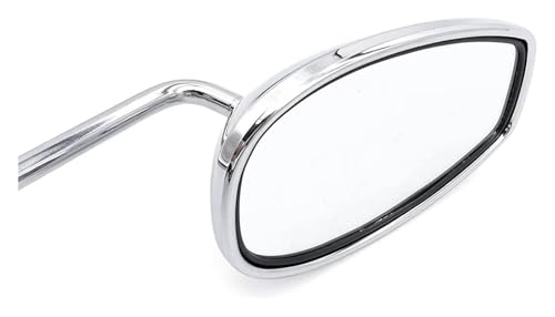 Retrovisores moto 10mm cromados para Suzuki GN 125 y scooter con diseño retro clasico 5