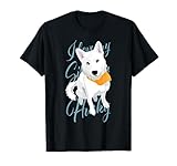 I love my Siberian Husky, white snow dog with blue eyes T-Shirt