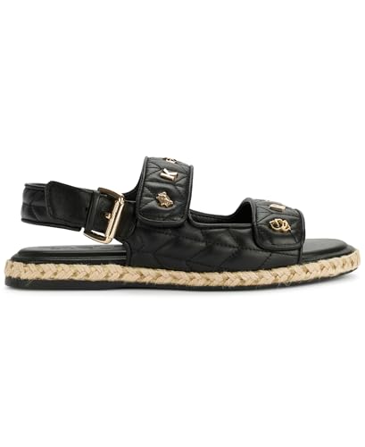 Image of KARL LAGERFELD Women's Charlay Double Strap Sandal With Pin Embellishments