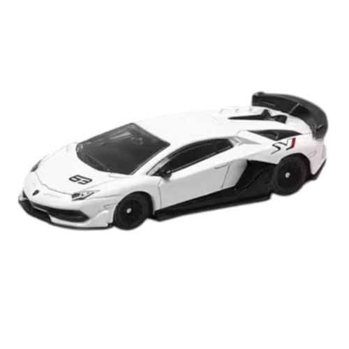 Image of CCA 1:64 Lamborghini Aventador SVJ Collection Cool Car Series 3+ Years (White)