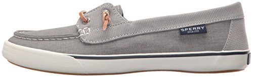 Sperry Womens Lounge Away Sneaker, Grey, 8.5 #TOP7