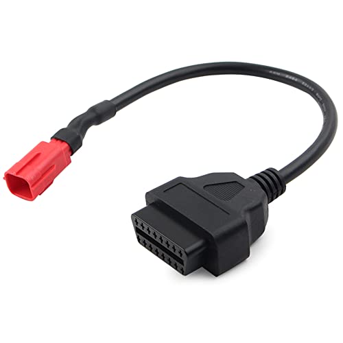 Yuejing 6Pins Obd2 Scanner Diagnostic Tool Adapter Cable Connector, Code Reader Cable For Honda Motorbike Motorcycle Atv #TOP3
