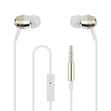 kate spade new york Earbuds [In-Ear Headphones] with Gold & Silver Trim - Vintage Rose