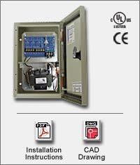 Wptv244175ul ul/cul listed cctv ac outdoor 4 output power supply (culus, 3 ptc 2.5a and 1 10a fused output)