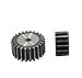LYMFE Industrial helical Gear 1pcs Spur Gear 1.5M 12T-27T Metal Transmission Gear Steel 1.5 Modulus 12 13 14 15 16 17 18 19 20 21 22 23 24 25 26 27 Teeth (Size : 14T)