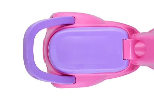 Image of JoyRide Star Balance Bike Toy Ride on with Musical Horn & Light | Backrest and Under Seat Storage for Toys Boys and Girls of Age 1-3 Years, Weight Capacity Up to 20kgs (Pink) (pinkpurple)
