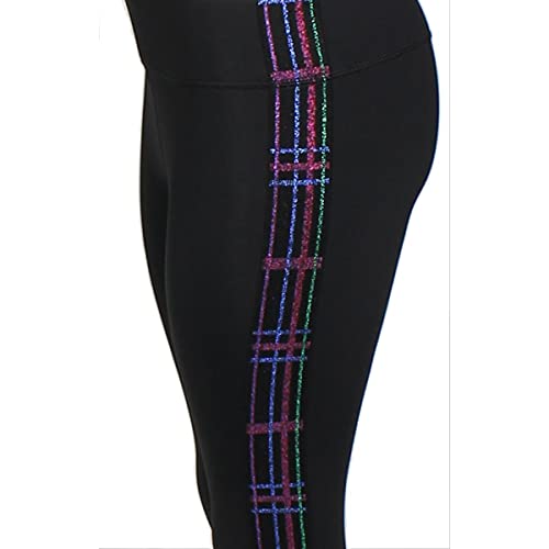Terez Womens Fitness Workout Athletic Leggings Black Xs #TOP1