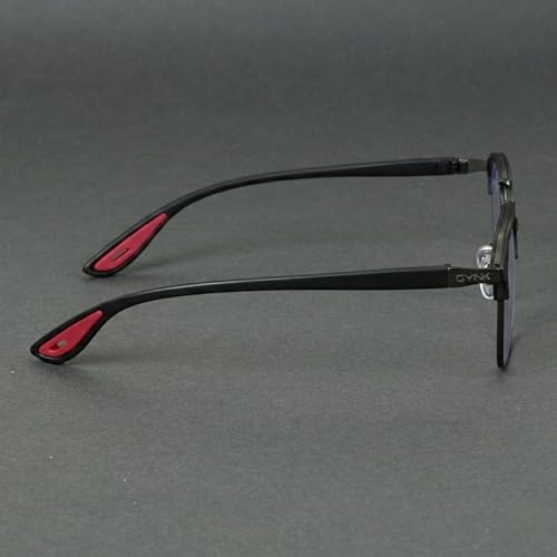 Image of GYNK Square Frame Sunglasses for Men | Premium Metal Frame Sunglasses | Fashion Eyewear for Driving, Travel, Riding, Outdoor Activities, Beach & Daily Wear