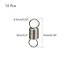 uxcell Extended Tension Spring Wire Diameter 0.02