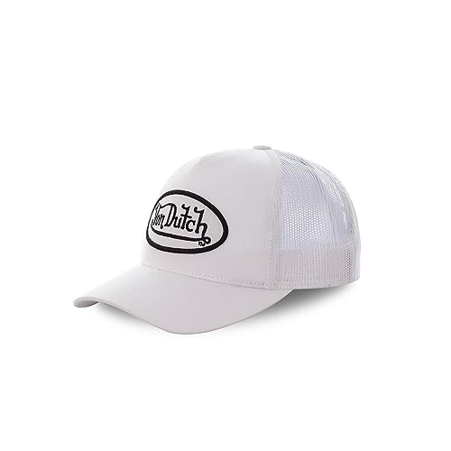 Von Dutch Trucker Cap CAS1 COL WHI White Black Weiß Schwarz Size:OneSize