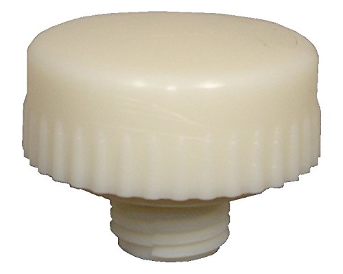 THOR 714NF 44mm Replacement Nylon Hammer Face Screw In Head Cap White