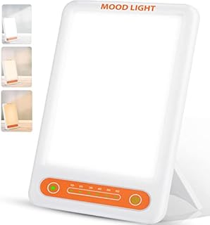 Happy Light Therapy Lamp 10000 Lux, Full Spectrum Sun Day Light Energy Lamp