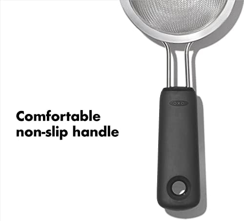 OXO Good Grips 3-Inch Mini Strainer, Multicolor - Thumbnail 5
