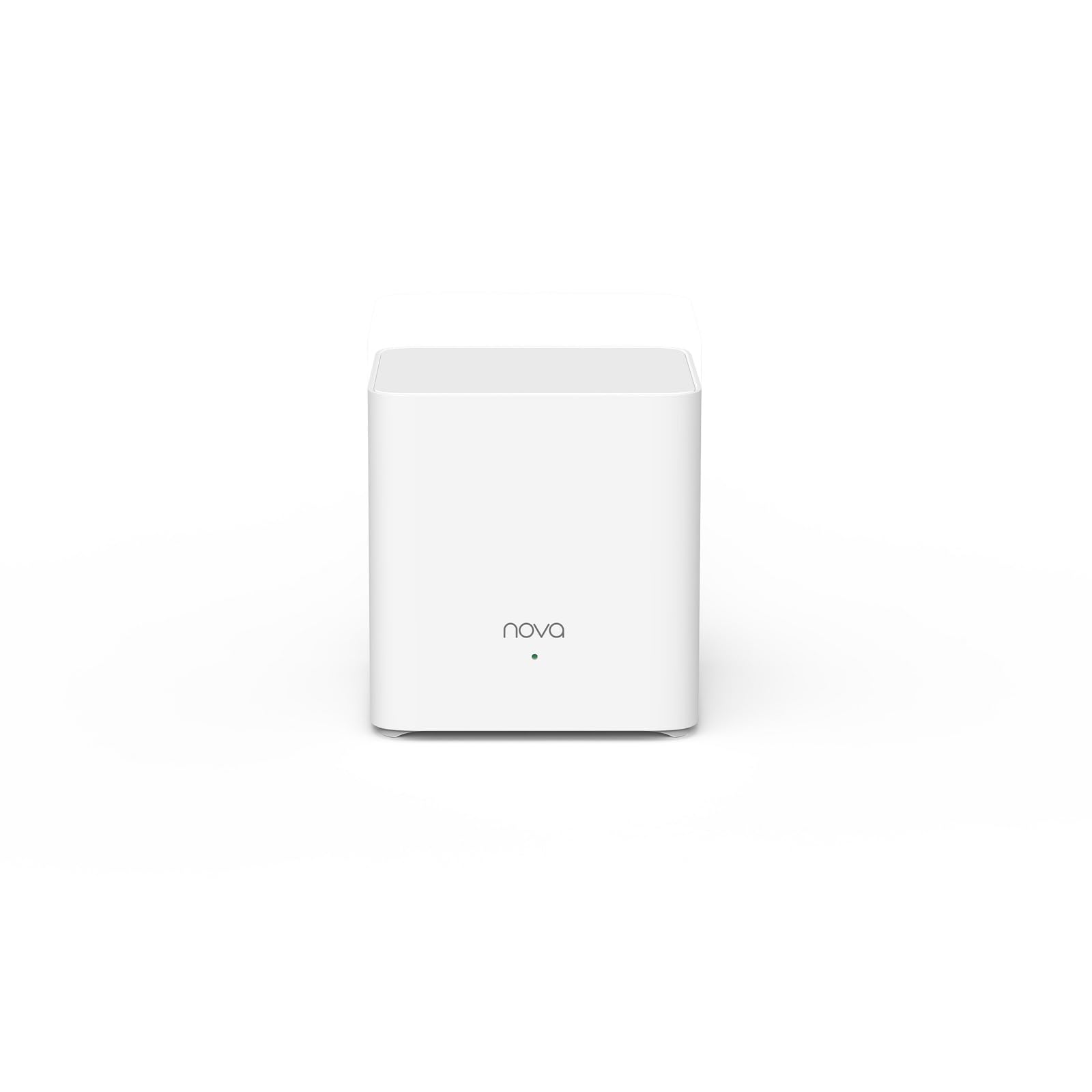 Tenda Nova AX1500 Whole Home Mesh Wifi 6 System, Up to 2 Rooms 1100 sq ft Coverage, Dual-Band Wifi Mesh with 2 Gigabit Ports, Compatible with Alexa, Parental Control and Easy Setup(MX3)1-Pack