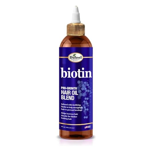 Difeel 99% Natural Premium Hair Oil - Biotin Oil Volumizing and Thickening 7.78 ounce
