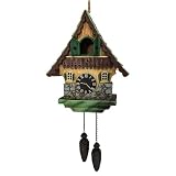 Spoontiques 10097 Koekoeksklok Vogelhuis, Veelkleurig