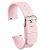 HARFINGTON Silicone Watch Band Soft Rubber Replacement Watch Strap with Stainless Steel Buckle for Men Women