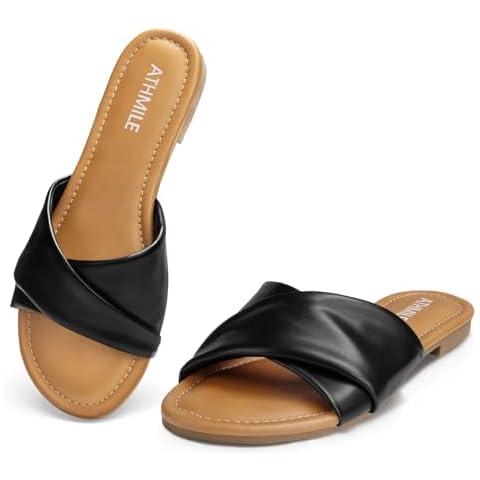 ATHMILE Women's Summer Flat Sandals Cover
