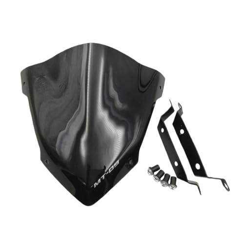 Déflecteur pare-brise moto MT-09 FZ-09 2014 2015 2016 saute-vent avec fixation
