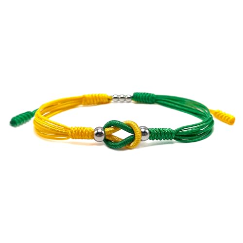 LAMIBEE Infinity Surfer Friendship Bracelet, Forever Love and Friendship with Multicolor Color, Lucky Tibetan Knot Protection String Woven2