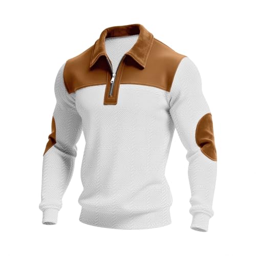 T-shirt golf zippé homme contre la transpiration avec tissu séchage rapide