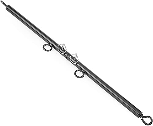 PENJOY Edelstahl verstellbare Pilates Spreizstange Set Sporthilfe Training Yoga Fitness Ausrüstung…