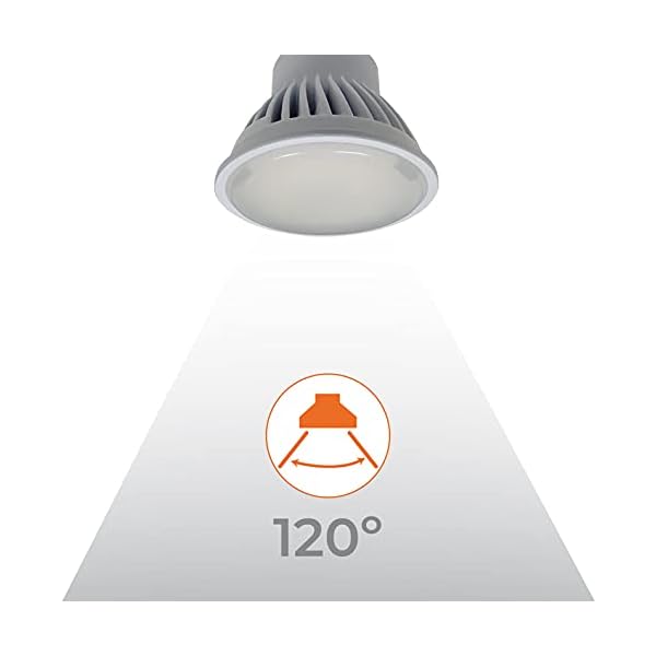 LED ATOMANT, LED-Lampe, 5er Pack, GU10, Maße: 50x55mm, Farbe: 4500 K [Energieklasse A++] – Bild 5