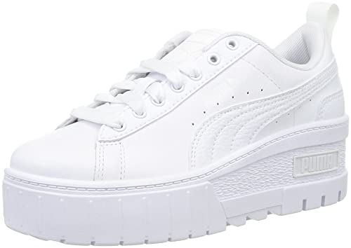 PUMA Mayze Wedge Wns, Zapatillas Deportivas Mujer, White, 38 EU