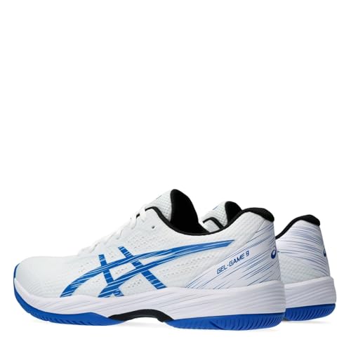 TENIS ASICS GEL GAME 9 ALL COURT BRANCO E AZUL - 2024 (1041A337-103, BR, Adulto, Numérico, 42)