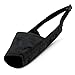 Jeffers Pet Breathe Comfort Dog Muzzle – XS Size, Black, Soft Padded Nose Guard, Lightweight, Breathable Waterproof 600D Ripstop, for Pet Grooming, Home, Air Travel, Cute Secure Fit for Dogs