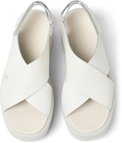 Camper Pelotas Flota Up K201727, Sandali X-Strap Donna, Natura Bianca 002, 41 Eu - 4