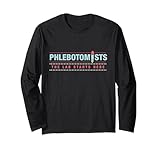 Phlebotomie Phlebotomist Mikrobiologe Labor beginnt hier Langarmshirt
