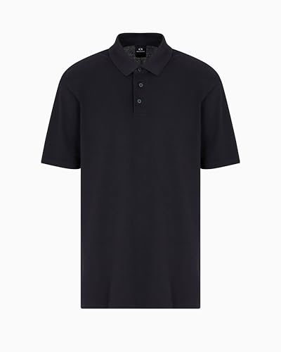 Armani Exchange Men's Urban heights, embroidered logo, Regular Fit, Blue, M, granatowy (Deep Navy), M