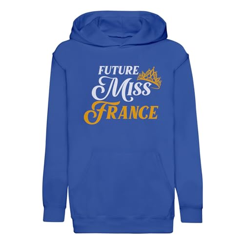 Sweat à capuche enfant Future Miss France vêtement fille beauté