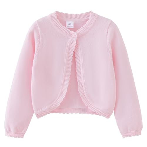 Baby Girls Knitted Cardigan Sweater Casual Autumn Winter Warm Cardigan Kids Long Sleeve Button Lace Collar Outwear