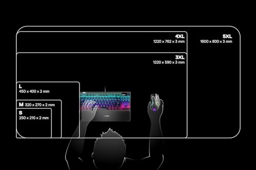 Image of SteelSeries QcK Gaming Mouse Pad - Small Cloth - Optimized for Gaming Sensors Small (Pack of 5)