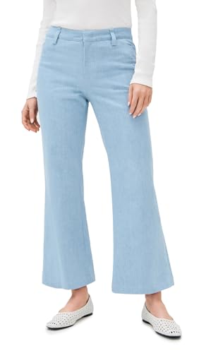 Vince Women's Mid Rise Cropped Flare Twill Pants