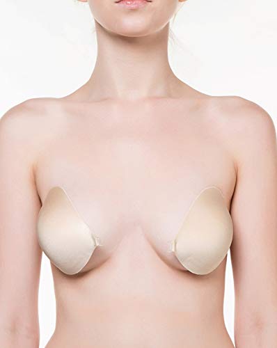 Nubra Seamless Adhesive Bra (Nude, B) #TOP2