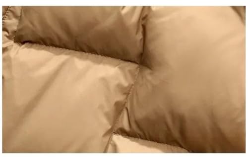 Cozy Orange Women's Lightweight Down Coat with Stand Collar – Perfect for Chilly Days! - Image 5