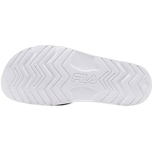 Chinelo Drifter Basic, Fila, Feminino, Branco/Marinho/Vermelho, 38