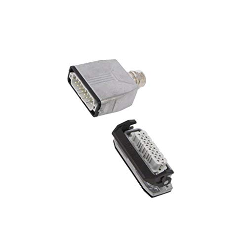 Connecteur HDC mâle femelle pour remplacer un insert de tableau électrique 16 PIN 250V