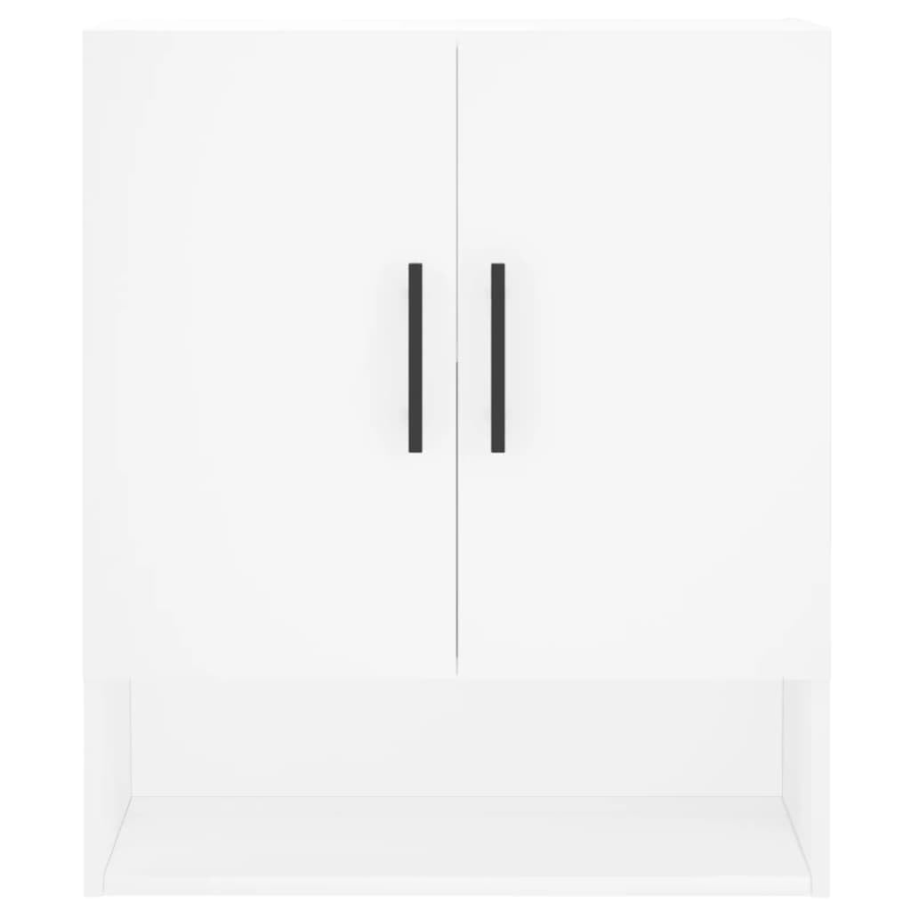 vidaXL Wandschrank Weiß 60x31x70 cm Holzwerkstoff