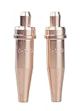 LISSAM 0-1-101 Acetylene Cutting Torch Tip – Compatible with V-Style Heavy Duty Torch (2-Pack)