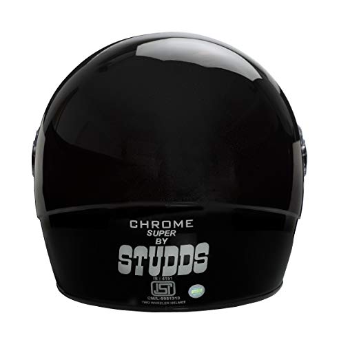Image of Studds Chrome SUPER Full Face Helmet (Black, XL)