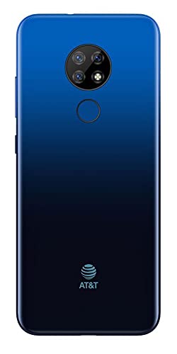 AT&T Prepaid Radiant Max 32GB, 6.5 inch HD+ Display, Prepaid Smartphone - Cobalt Blue