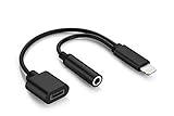 📲 SAFE & SOUND - Der iPhone Adapter ist kompatibel mit iOS 13. Eine ausgezeichnete Tonqualität ist garantiert.
