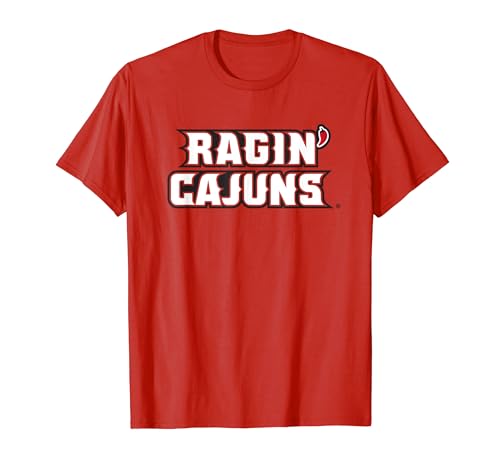 Louisiana Lafayette Ragin’ Cajuns Icon Red T-Shirt